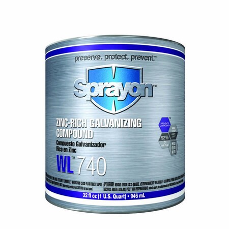 Krylon Sprayon Zinc Rich Galvanizing Compound - Bulk SC0740Q00